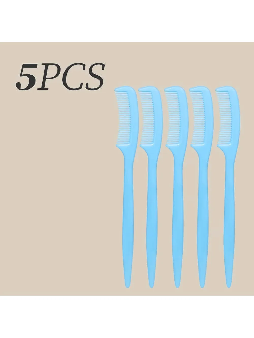 Eyelash Extension Comb Eyebrow Comb Mini Make Up Brushes Portable Hair Comb Salon Brush women Beauty Makeup Tools