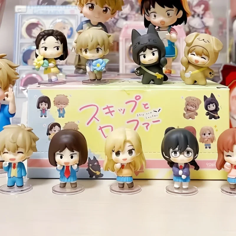 

Новый оригинальный Gong Skip And Loafer, мини-серия, слепая коробка Kawaii Mystery Box, аниме-фигурка, коллекция украшений для комнаты, детские игрушки