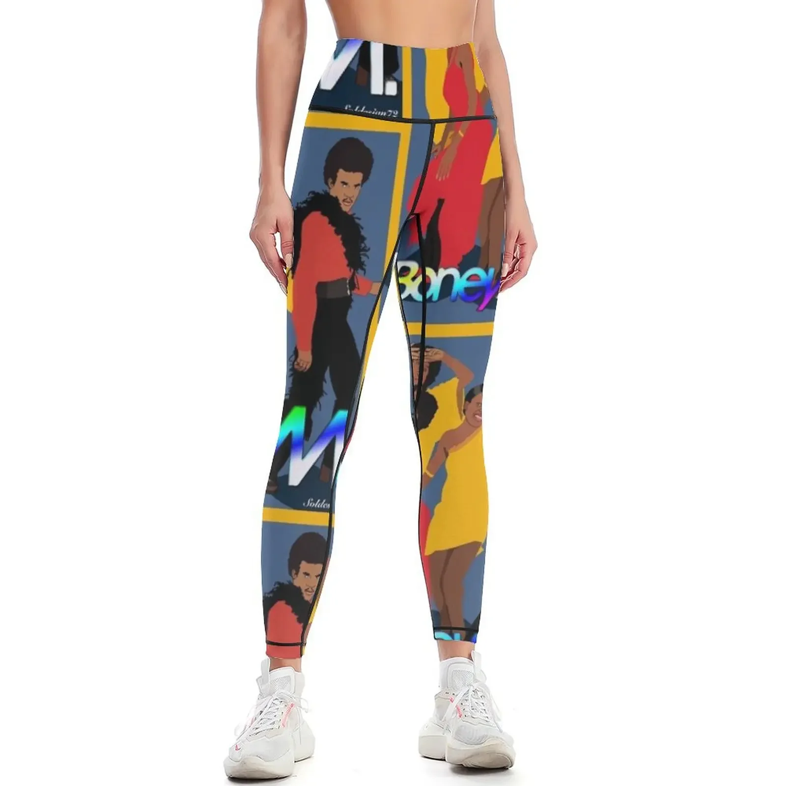 

The M is Boney Leggings Fitness clothing gym wear Fitness woman exercise clothing for Womens Leggings