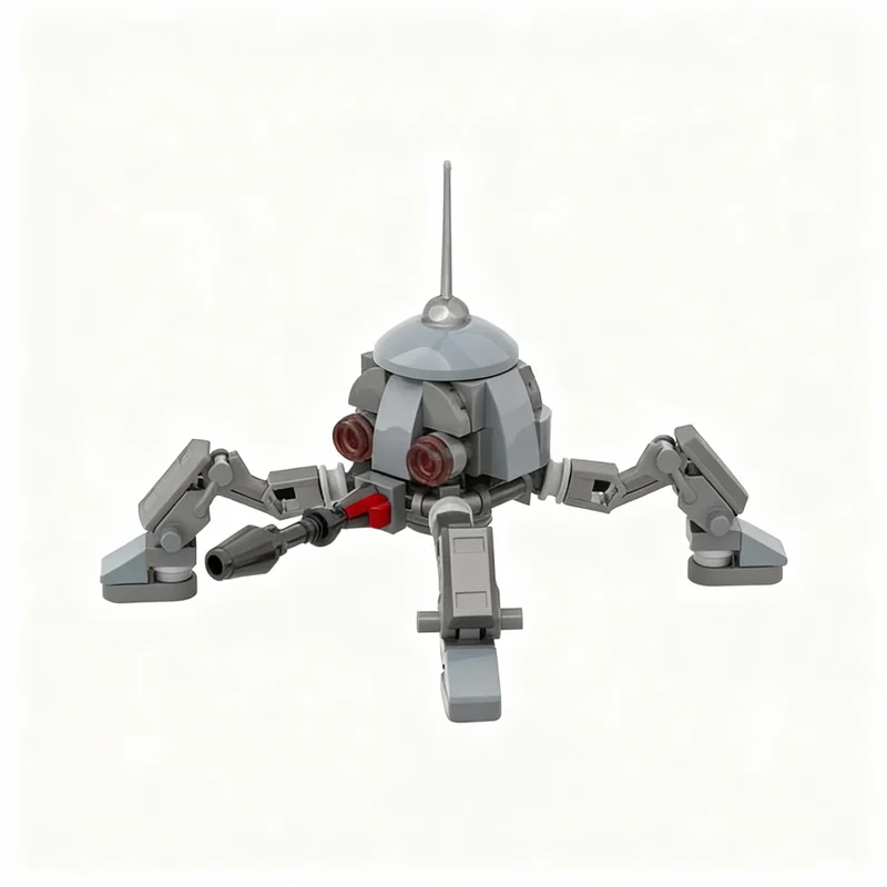 146 peças MOC DSD 1 Modelo de Blocos de Construção de Arquitetura de Droid Aranha Anão da Batalha Estelar, Brinquedo Educativo, Ideia de Presente de Natal