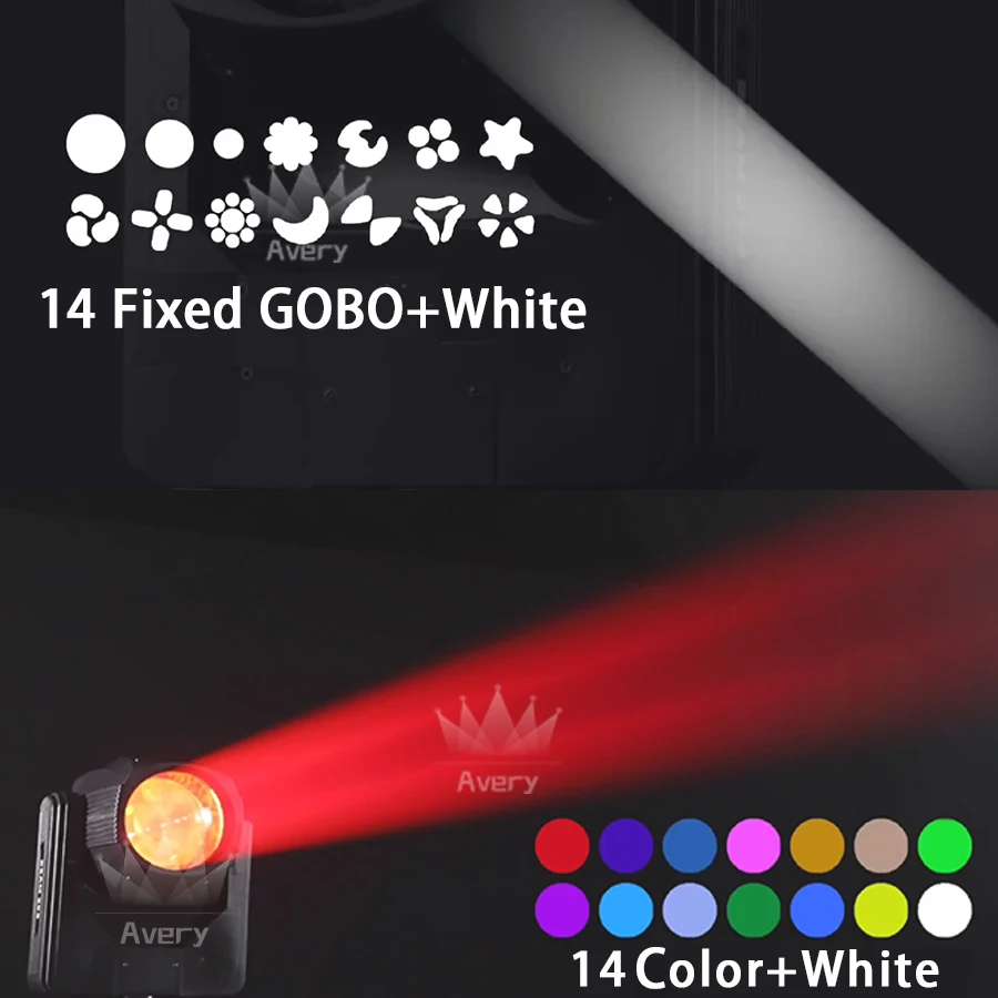 0 Tax 4Pcs 295W Bulb Beam Moving Head Lighting 8+18+8 Prism and 16 Prism Spot DMX Gobo Rainbow Effect For DJ Disco Wedding Bar