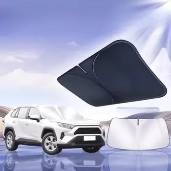 Pro Toyota RAV4 čelní sklo automobilu sluneční clona bloky UV záření reflektor auto okenní clona štít skládací slunečník 1 kus 10 nejlepší prodej Sluneční clona u Toyoty RAV4 - №6