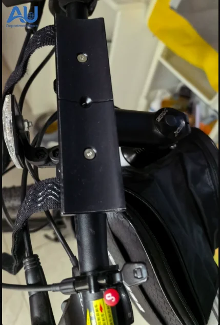Aluminum alloy motorcycle speaker bracket Mountain bike Bluetooth audio riding small subwoofer fixed mounting seat