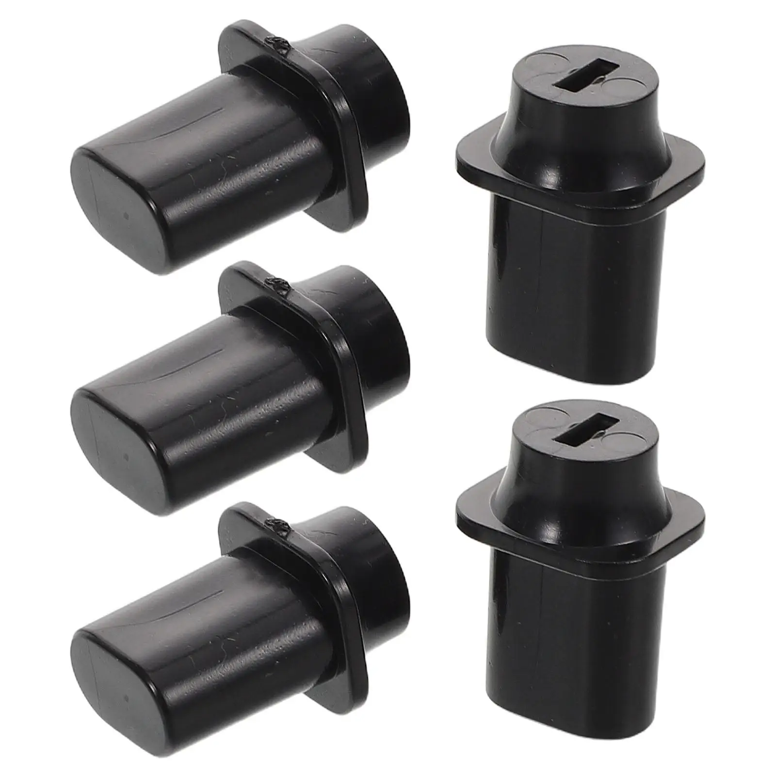 

5 Pcs Plastic Black Toggle Knob Toggle Electric Guitar Handle Plastic Cap Tip Electric Guitar Handle Parts