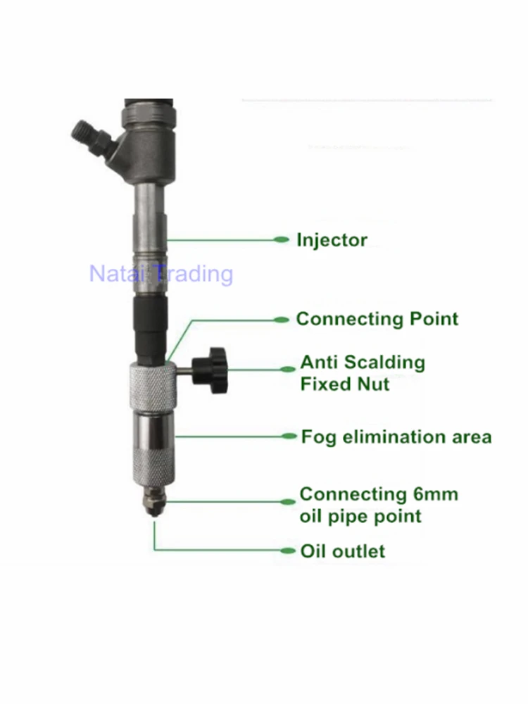 Inyector de riel común multifunción, herramienta de reparación de inyector de combustible diésel, 7mm, 7,5mm, 9mm, 9,5mm, para BOSCH CUMMINS