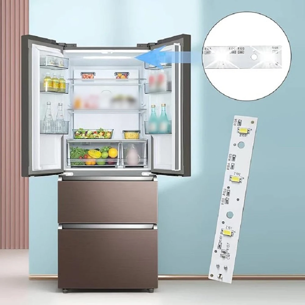 WR55X26671 Replacement 10*1.5cm LED Light Panel Superior Materials Built For Kitchen Use For GE Refrigerator Models
