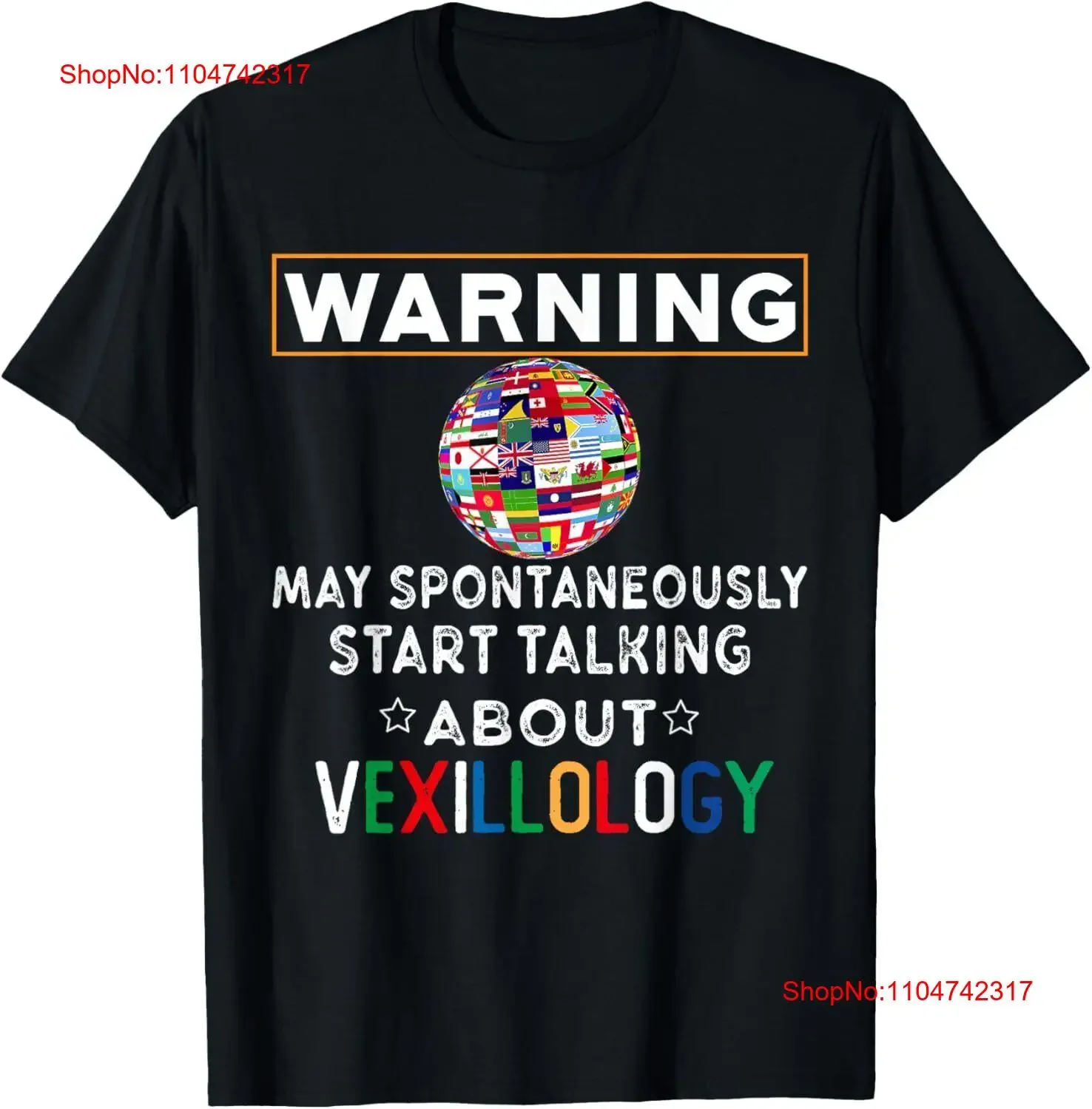 Love Flag Collector Vexillology Vexillologist T Shirt  vintage Washed streetwear Versatile Comfortable Slightly Casual Stylish