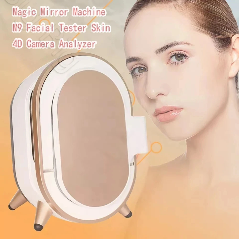 

Korea Facial Skin Analysis System Magic Mirror Machine M9 Facial Tester Skin 4D Camera Analyzer For Skin Care Best Sellers 2023