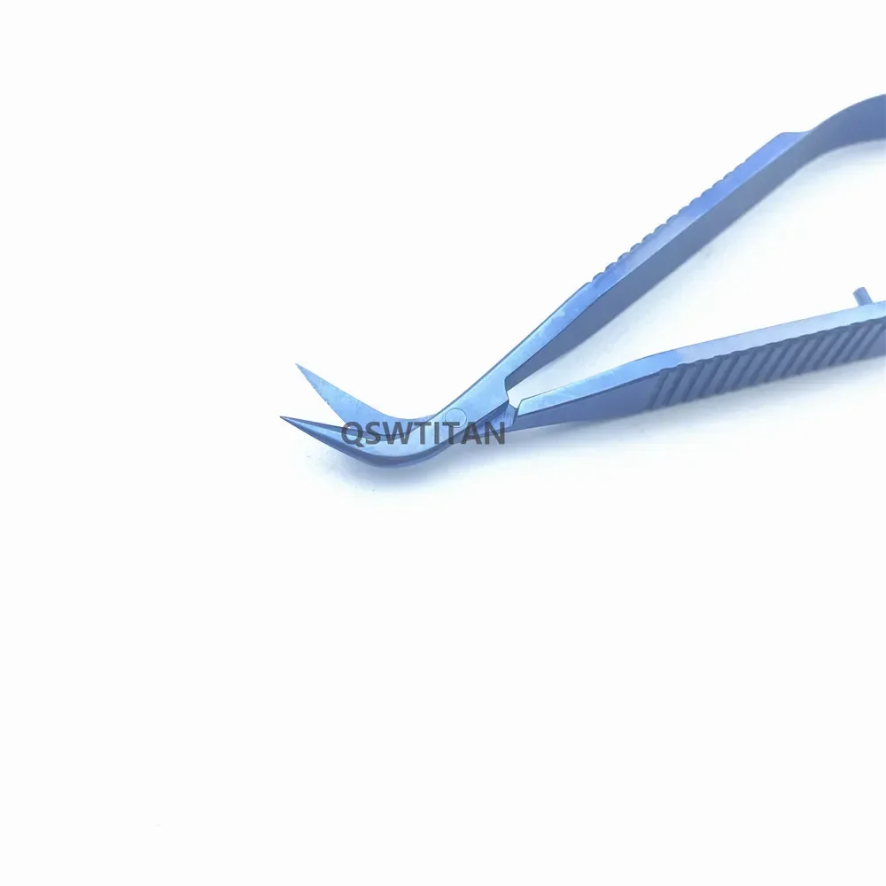 Ophthalmic Keratoplasty Scissors Titanium Microsurgical Practice Instrument Ophthalmic Scissors
