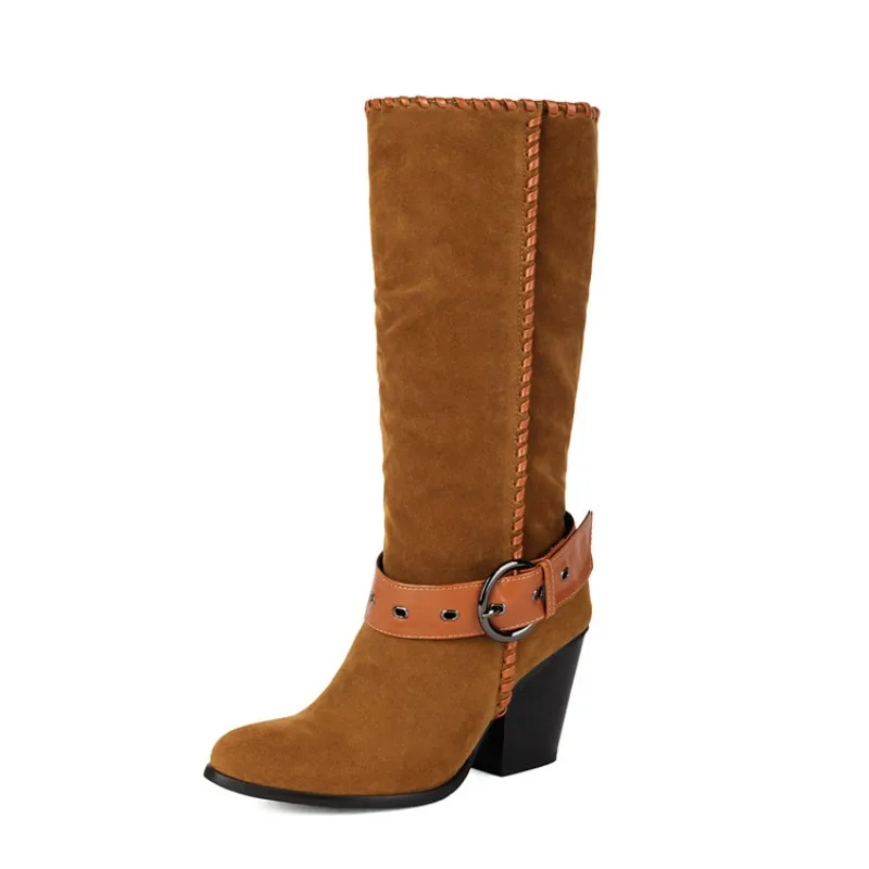 

Высококачественная осенне-зимняя женская обувь на толстом каблуке, модный дизайн, зимние женские ботинки нейтрального стиля