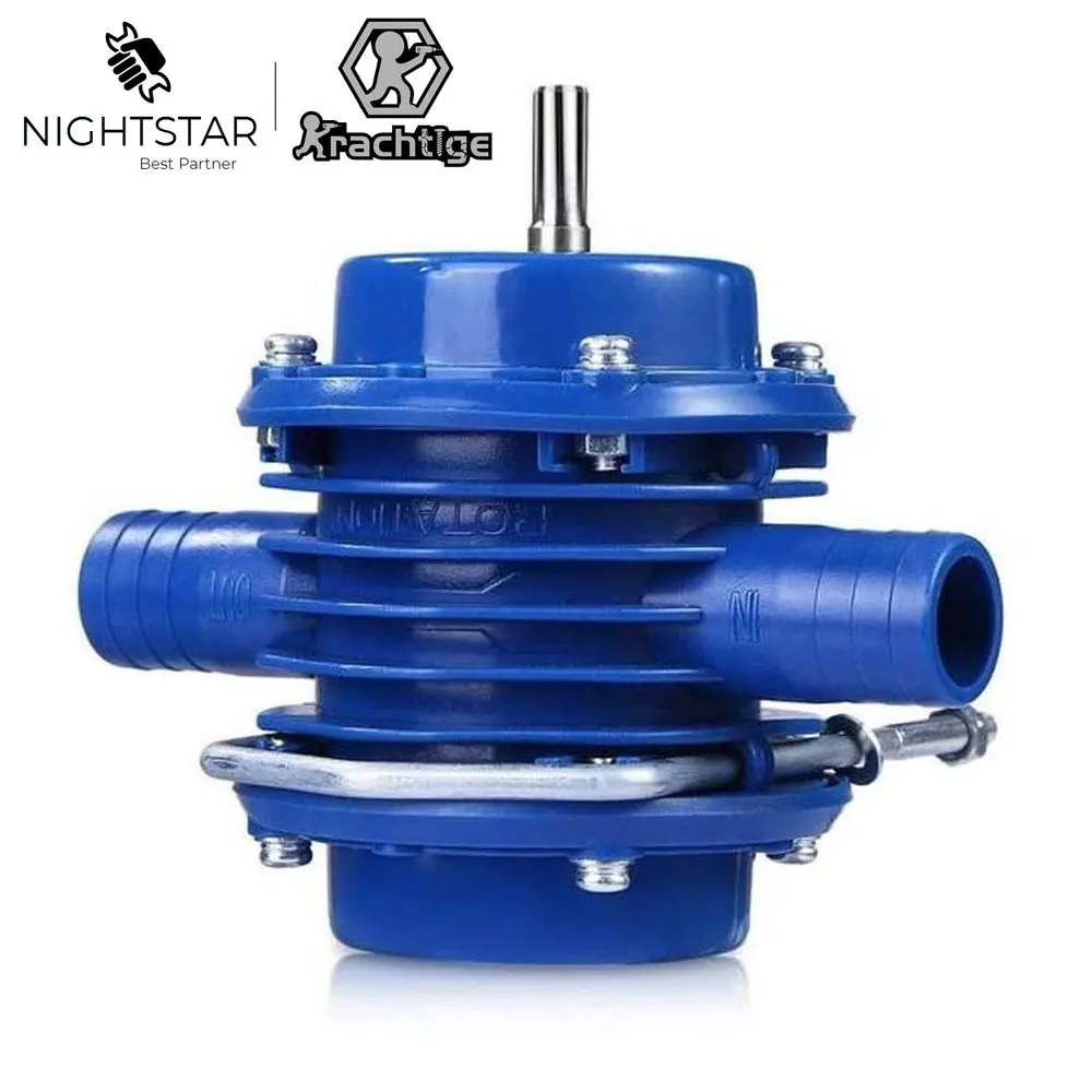 Blue Electric Drill Water Pump Self-Priming DC Pumping Self-Priming Centrifugal Pump Household Electric Drill Accessories