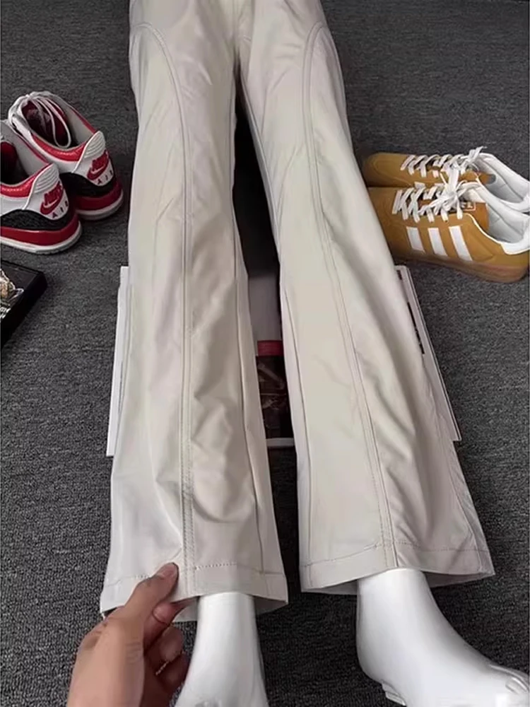 

American Sle Slim Fit Casual Pants Men's Summer Thin Tee-Proof Soft ell Climbing Pants Nylon Qui Dry Ice Silk Loose Fit