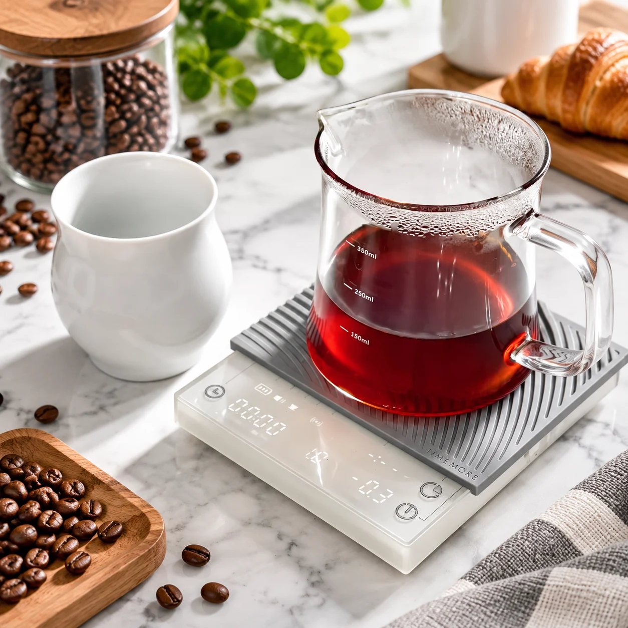 TIMEMORE Black Mirror Basic 3 Link Coffee Scale 0.1g Precision Bluetooth Smart Brewing Timer Espresso Pour Over Weighing Scales