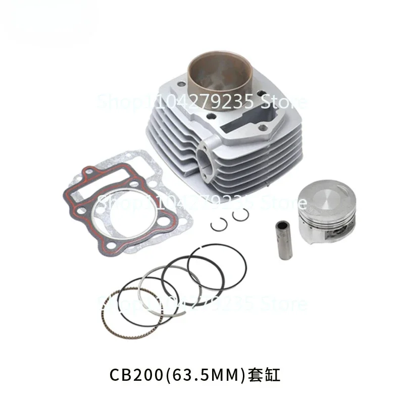 Motorcycle Engine Parts Cylinder Pistons for Honda ATC200 XL200 CB200  Piston Rings