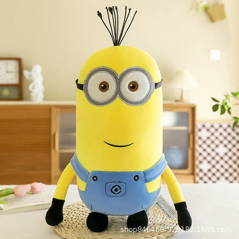 Minions Plush Doll Stuffed Toys Cartoon Kawaii Plush Pillow Anime Peripheral Sofa Backrest Home Decoration Girl\'s Birthday Gift