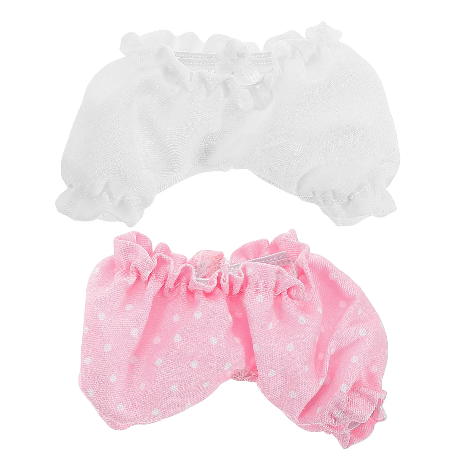 

Комплект из 2 штук: шорты-фонарики и миниатюрные брюки-тыквы для кукол 15 см, стильная одежда для переодевания