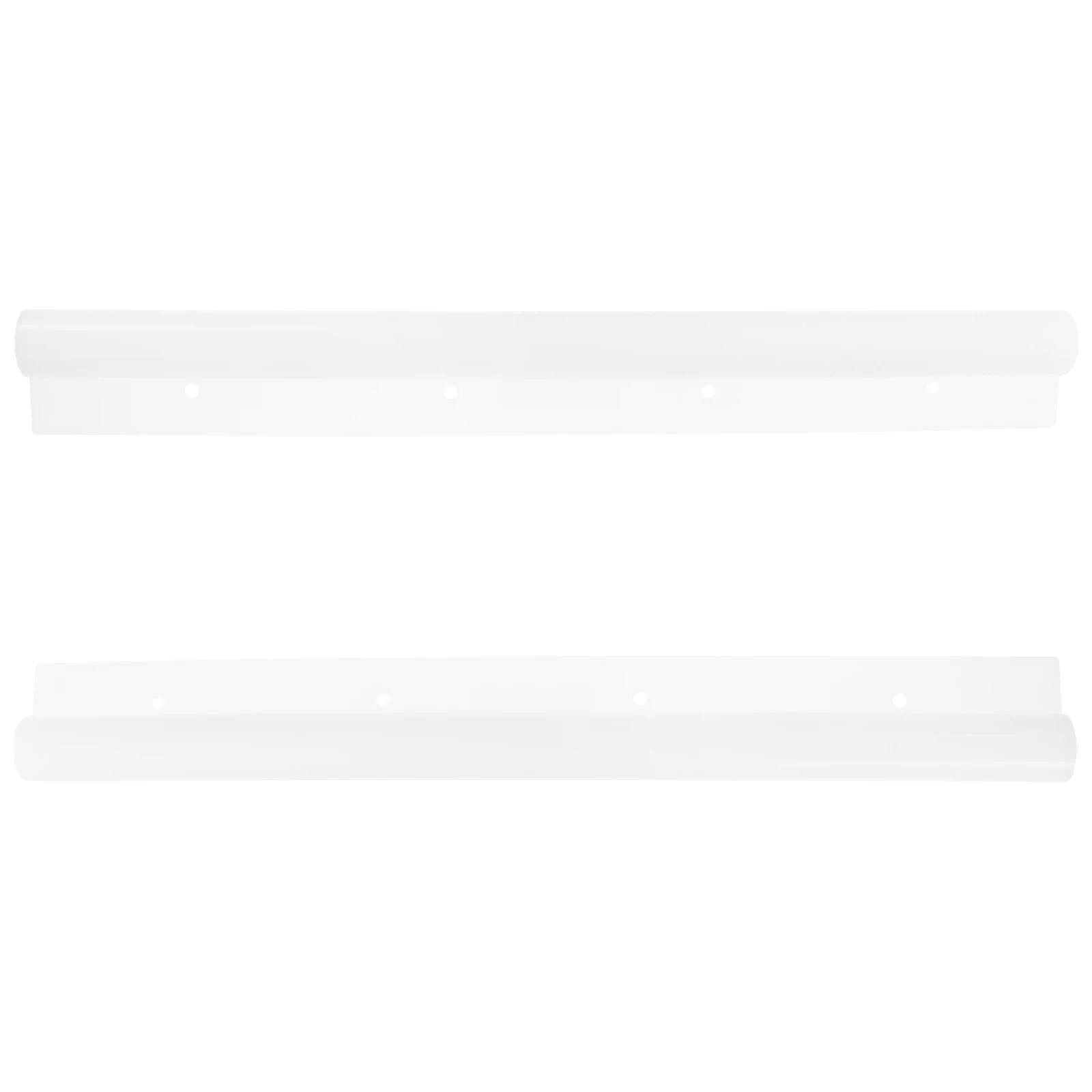 

2PCS Flag Plastic Flag Tube Tubes Durable Plastic Golfing Flags Sewing Tools Practical Fixing Tubes for Training