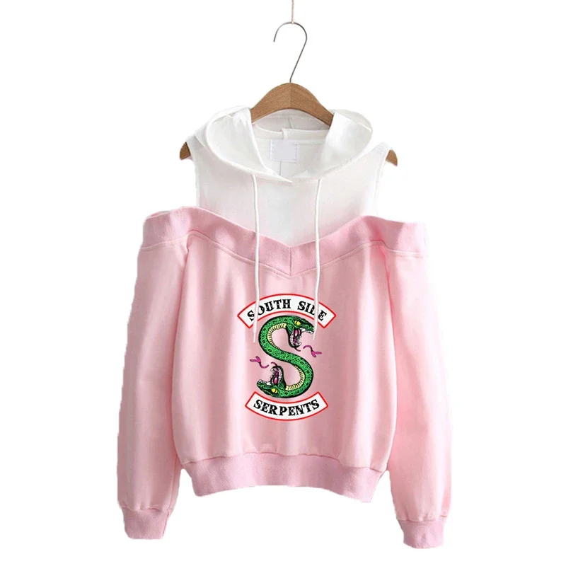 South Side Serpents Riverdale Hoodies Sweatshirts Women Clothes Streetwear Casual Riverdale SouthSide Pullover Hooded Tops 2019