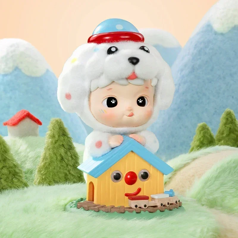 

POP MART HACIPUPU Fluffy Puppy Figure Series Trendy Blind Random Box Toys Mystery Box Guess Bag Action Figure Surprise Gift