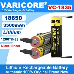 VariCore VC-1835 3.7V 3500mah 18650 Lithium Rechargeable Battery Welding Nickel Sheet for Headlight Mobile Power Bank