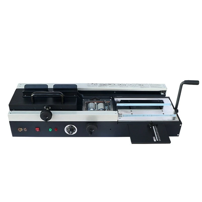 460A Wireless Adhesive Binding Machine Small Desktop Hot Melt Adhesive Binding Machine With Cutter Indentation Tender Binding