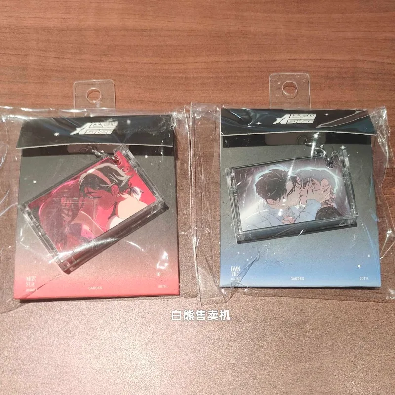 

Оригинальный акриловый брелок-подвеска Alien Stage Anime Ivan Sua Till Mizi Cosplay Karmic Angel Series, мультяшный брелок-украшение