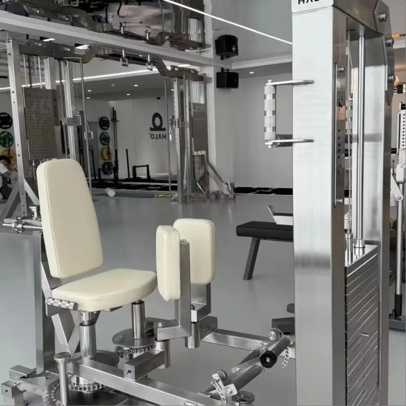 Durable Home Fitness Equipment Adjustable Hip Abduction Machine with Large Universal Loader for Leg Arm Training Steel Material