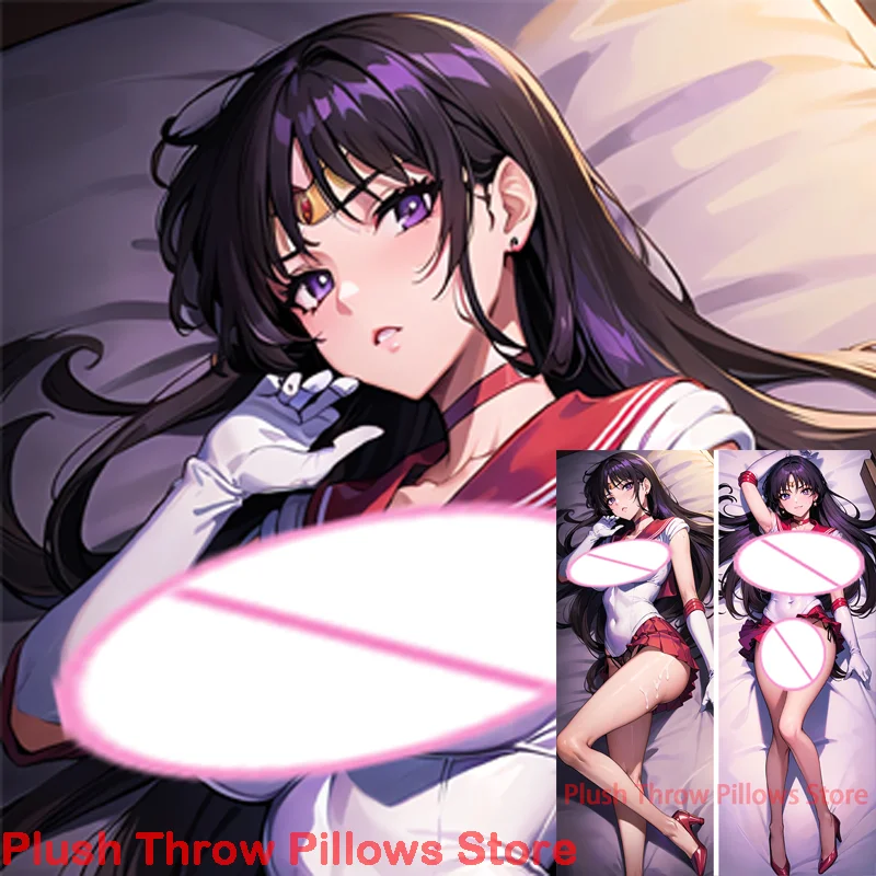 

Dakimakura anime hino rei Pretty Soldier Sailor Moon Double-sided Print Life-size body pillows cover Adult pillowcase