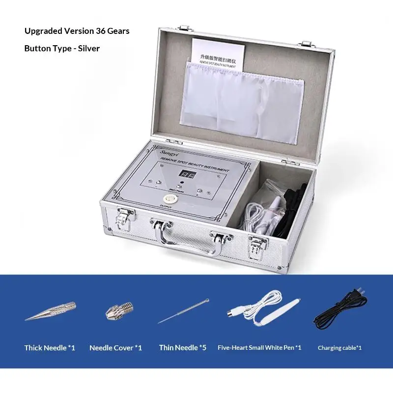 Professional Electronic Dead Skin Removal Device 220V Spot Scanner Skincare Tool 1 Set for Beauty Salon Use