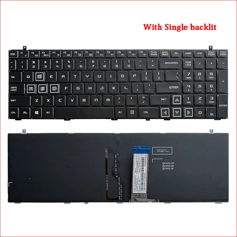 NEW Genuine Laptop Rreplacement Keyboard Compatible for Hasee Z7-KP7GT KP5GA Z7M-KP7D2 KP7GC Z7-KP7EC