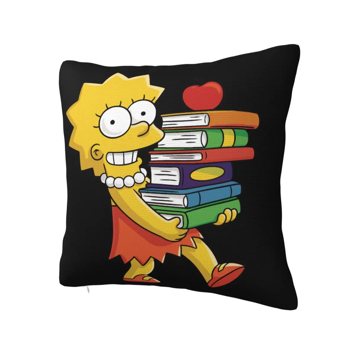 Cartoon The Simpsons Pillowcase Soft Polyester Cushion Cover Decoration Throw Pillow Case Cover Bed Square 18''