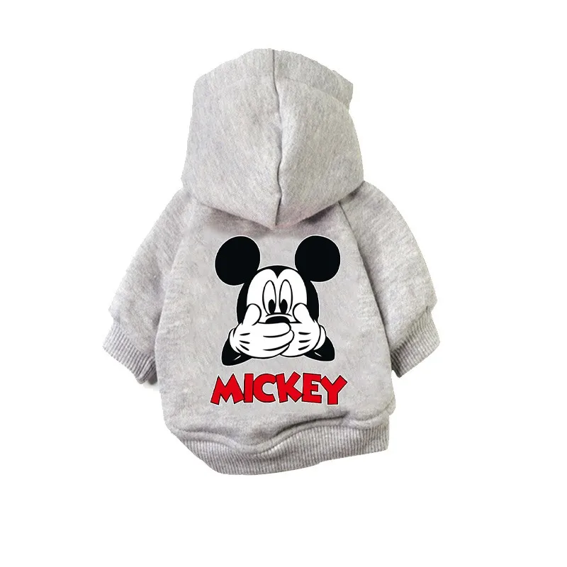 Disney Mickey Minnie Dogs Clothes Cute Dogs Hoodies French Bulldog For Puppy Small Medium Dogs Sweatshirt Chihuahua Perro Pug