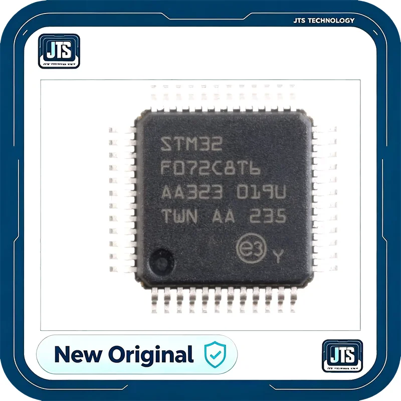 100% Original New STM32F072C8T6 IC MCU 32BIT 64KB FLASH 48LQFP Electronic Components STM32F072C8T6