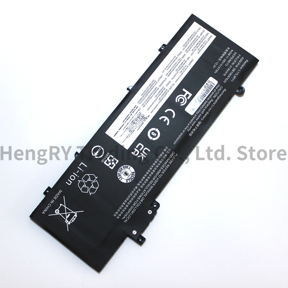 CPMANC L17L3P71 Laptop Battery For Lenovo ThinkPad T480S Series 01AV478 SB10K97620 01AV479 01AV480 L17M3P71 L17S3P71 57WH