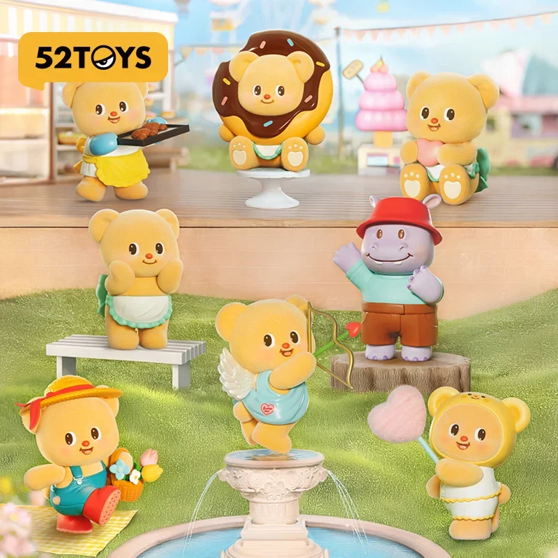 52Toys Toyzero Butterbear The Sweet Life Series Mystery Box Anime Original Figure Collection Model Desktop Ornaments Doll Toys