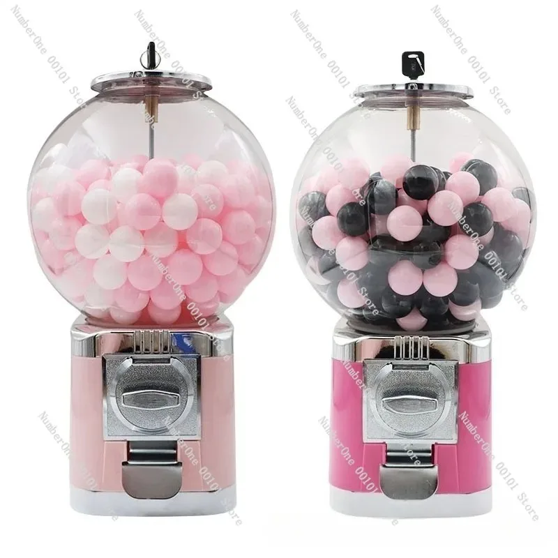 25 Inch Gacha Capsule Toy Machine, Manual Lottery Prize Dispenser for Carnival, Birthday Party, Arcade Game Room Events
