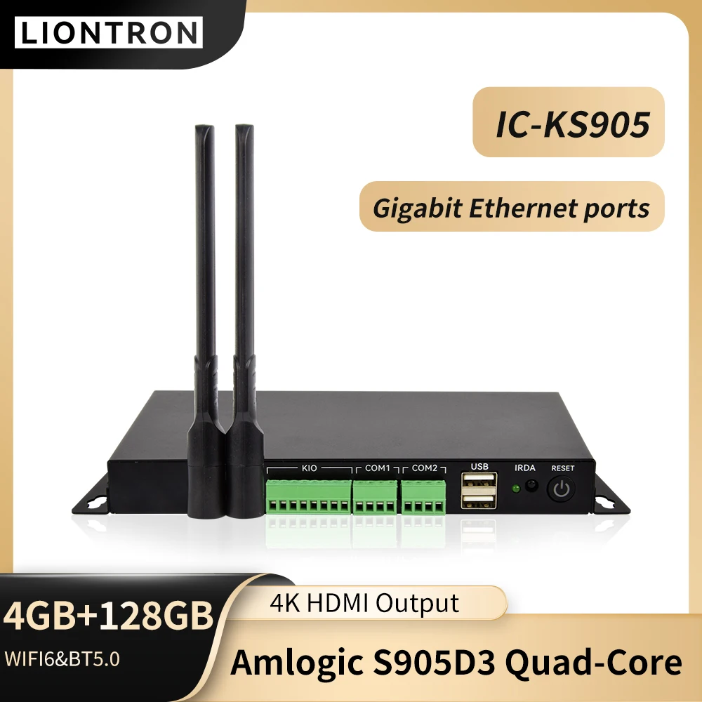 Liontron мини-ПК 4 Гб ОЗУ 32 Гб 64 Гб 128 ГБ EMMC WiFi6 + BT5.0