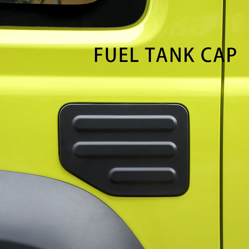 Car Fuel Tank Cap Decoration Oil Tank Scratch Resistant Protective Stickers for Jimny Jb64 Jb74 Accessories 2019 2020 2021 2022