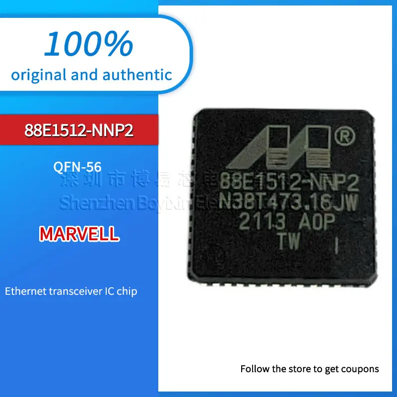 

Brand new original 88E1512-A0-NNP2I000 88E1512-NNP2 QFN56