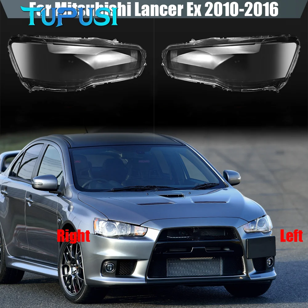 

Headlight Shell Lampshade Headlamp Cover Lamp Transparent Plexiglass For Mitsubishi Lancer Ex 2010 2011 2012 2013 2014 2015 2016