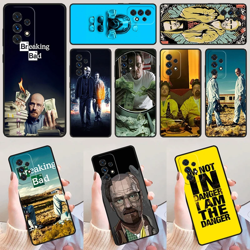 

Breaking Bad Coque For Samsung Galaxy A52 A72 A73 A20e A21S A50 A70 A11 A12 A42 A31 A40 A51 A71 A32 A80 A91 Phone Case Cover