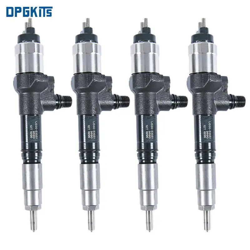 

4PCS Diesel Fuel Injector 0950009690 1J50053051 1J50053052 For Kubota V3800 V3800T Engine