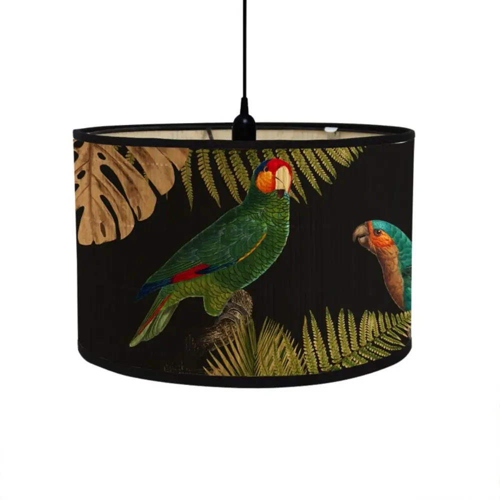 Durable Bamboo Lamp Covers Retro Style Indoor Lighting Lighting Fixtures Home Decoration Lampshade Simple Chandelier
