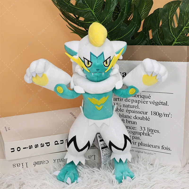 Pokemon Peluche Lucido Zeraora Morbido Peluche Giocattolo Anime Carino Zeraora Collezione Ornamento Bambole per I Ragazzi Regalo Di Natale