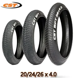 CST 20x4.0 24x4.0 26x4.0 20/24/26 inch Electric Snowmobile Beach Bicycle Tire Anti-Slip Fat Tire Bicycle Part C1752