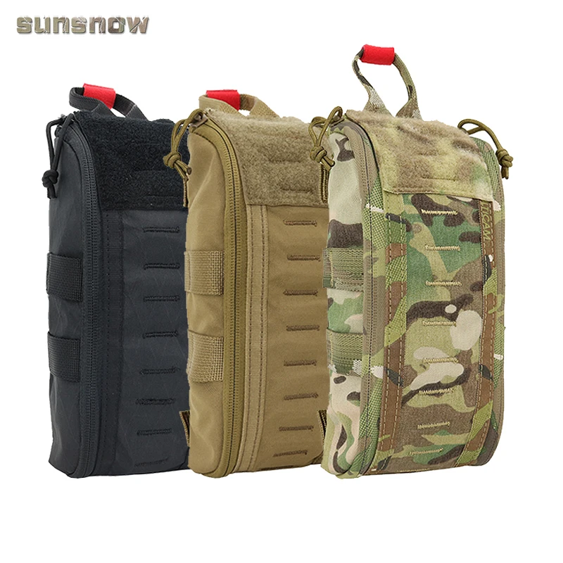 

ITS Tactical Long and Short Medical Bag 500D Nylon MOLLE System Accessory Bag