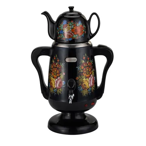 Factory Price 3.5L Electric Stainless Steel Samovar Temperature Control Electric Teapot Russian Kettle