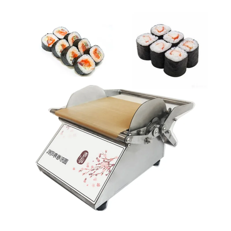ماكينة صنع السوشي المستديرة المربعة المحمولة ماكينة لف لف أرز السوشي اليابانية ماكينة تشكيل لفة السوشي اليدوية