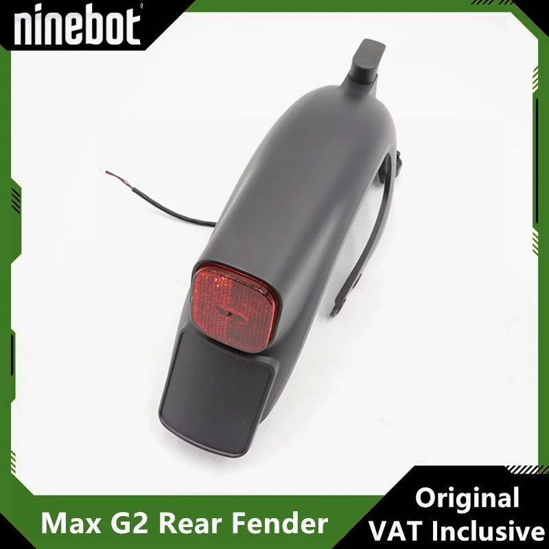 Original Rear Fender With Taillight Bracket Integrated for Ninebot By Segway Max G2 G65 Electric Scooter Mudguard  Accessories