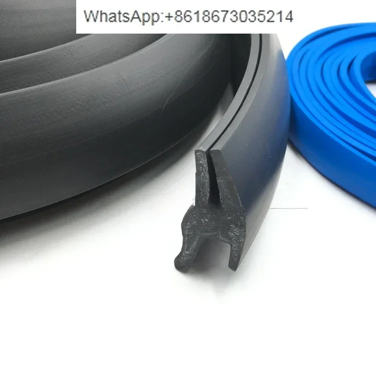 HD512/820 turntable inner and outer rubber strips Rotary grinding disc sealing rubber strips Butter dust-proof